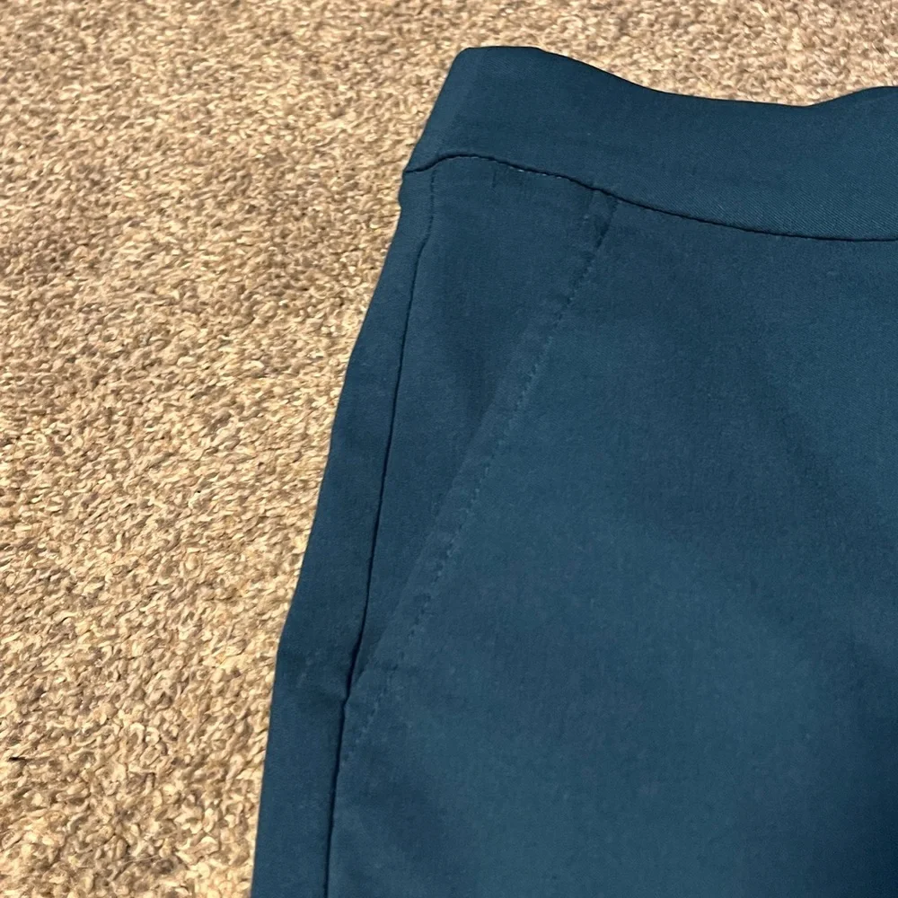 Counterparts Teal Pants with Gold Accents - Picture 4 of 11